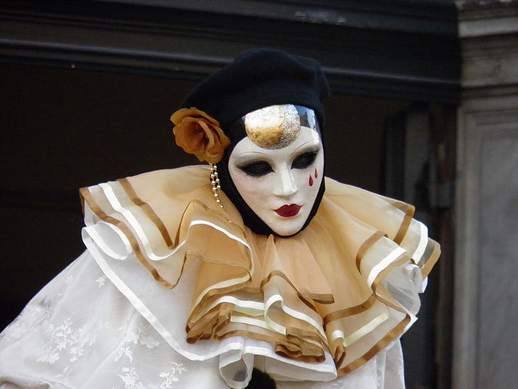 Venècia, Itàlia, màscara, Carnaval, màscares de Venècia, disfressa, Carnaval de Venècia