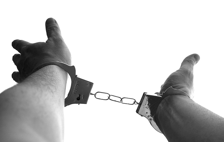 handcuffs, caught, crime, sin, non-, slave, slavery