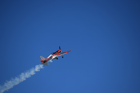 uçak, uçak, akrobatik, stunt uçağı, evrim, gökyüzü, Hava