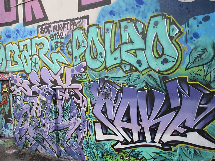 sztuka ulicy, Marsylia, graffiti