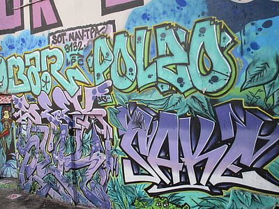 ulična umjetnost, Marseille, grafiti
