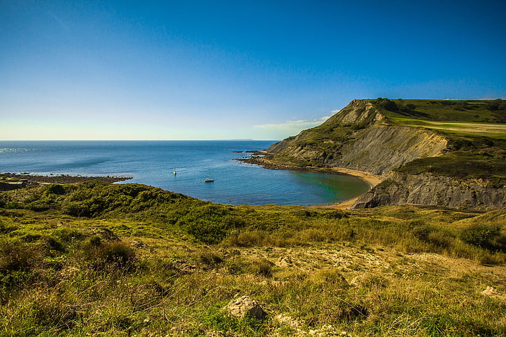 Jurassic coast, İngiltere, okyanus