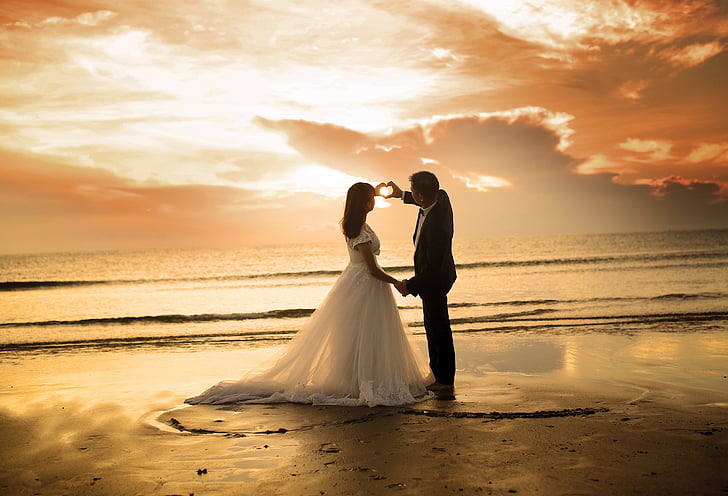 dawn, the sea, door, alive, quynh park, wedding, bride