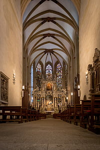 Dom, Erfurt, kerk, religie, gebouw, Thüringen Duitsland, Duitsland