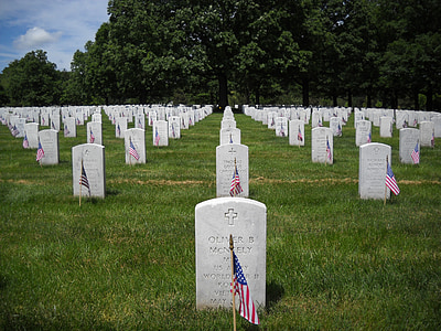 和谐, 墓碑, 美国, 公墓, 坟墓, 纪念, 武装部队