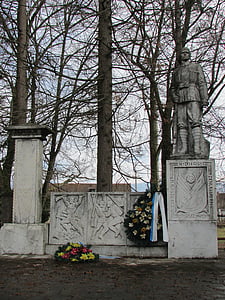 Đài tưởng niệm, bức tượng, vascau, Romania, Transylvania, Crisana
