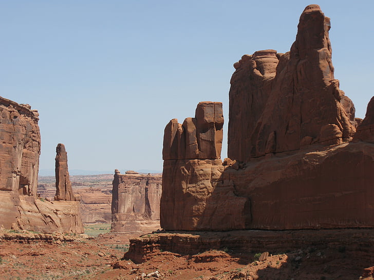 Arches np, Estados Unidos, Utah, sudoeste los e.e.u.u., Parque Nacional, arco de piedra, roca