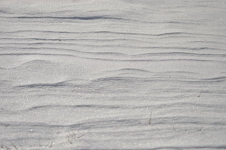 snø, tekstur, linjer, Vinter, hvit, design, mønster