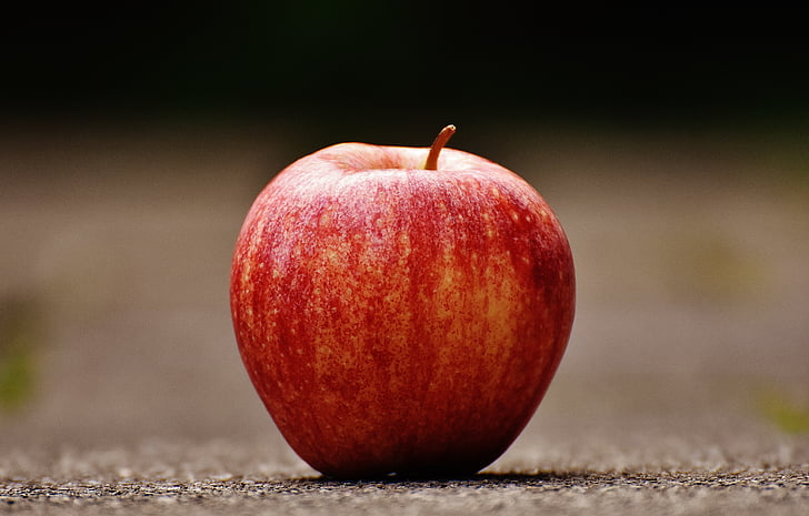 яблоко, красный, вкусный, фрукты, спелый, Красное яблоко, Фриш
