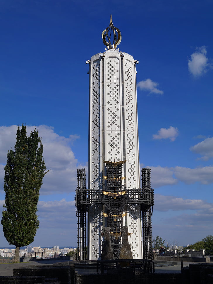 Memorial, geheugen, slachtoffers, hongersnood, Oekraïne, Kiev, monument