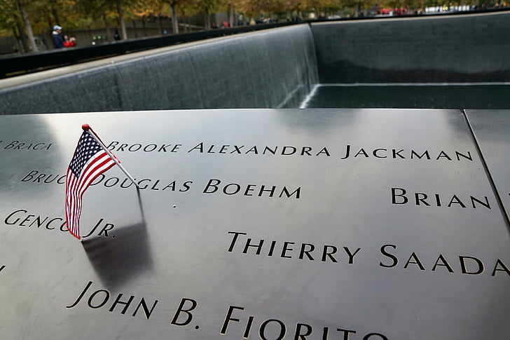 Ground zero, Nowy Jork, Stany Zjednoczone Ameryki, Manhattan, Ameryka, żałoby, Pomnik