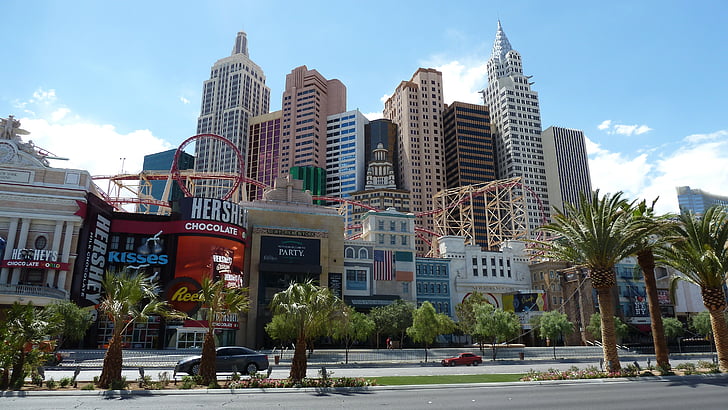 Las Vegasissa, Casino, Katunäkymä, Strip, City, Gamble, Hotel