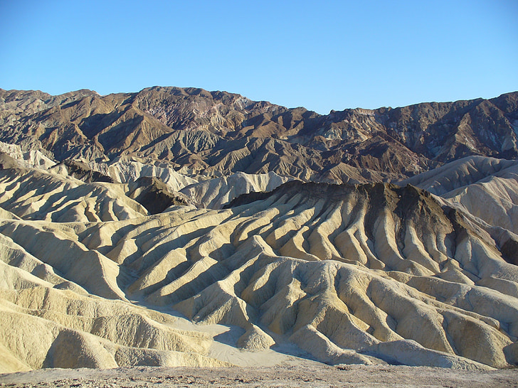 death valley, Sand, Rock