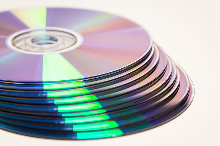 DVD-диск, пустий, дані, комп'ютер, носій даних, цифрові, диск