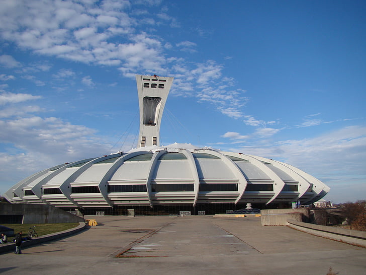 stadion montreal, olympiske stadion, Montreal, himmelen