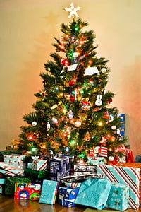 tree, christmas, christmas tree, gifts, celebration, cultures, tradition