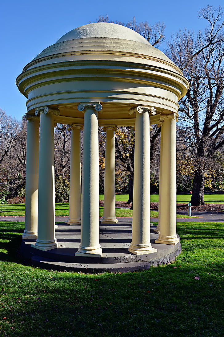 Pomnik, Park, Historia, historyczne, Melbourne, Victoria, Australia