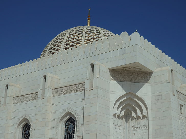 Oman, Muscat, moskén Sultan