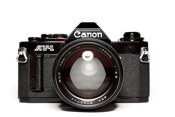 analógico, Canon, lente, hipster, fotografia, câmera, fotografia