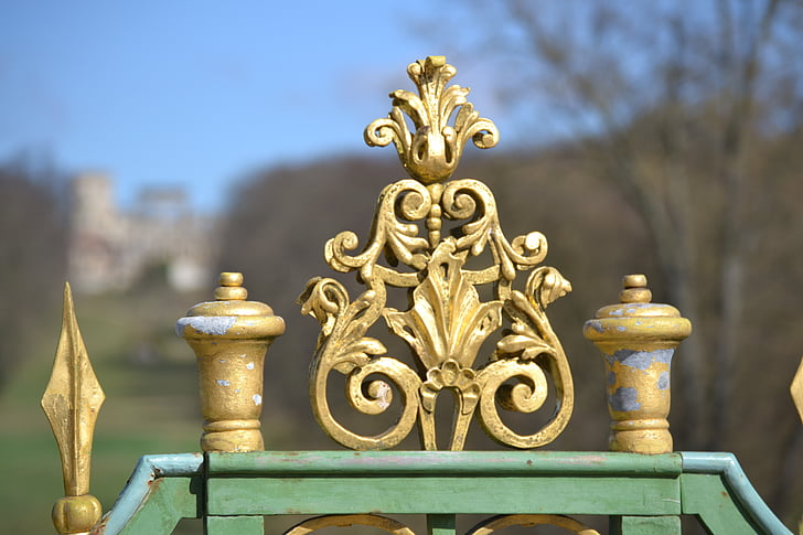 Potsdam, Castle, cél, arany, coira kastély