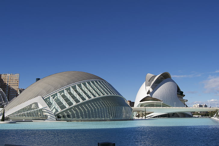 Valencia, utazás, Spanyolország, a modern építészet