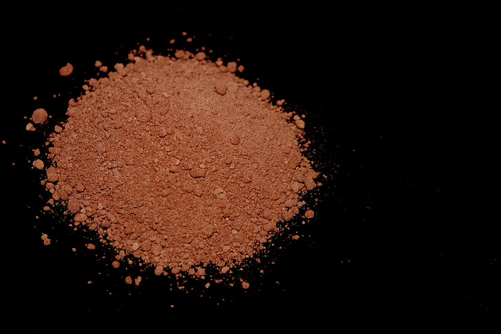 cocoa, chocolate, brown, black, powder, food, close-up