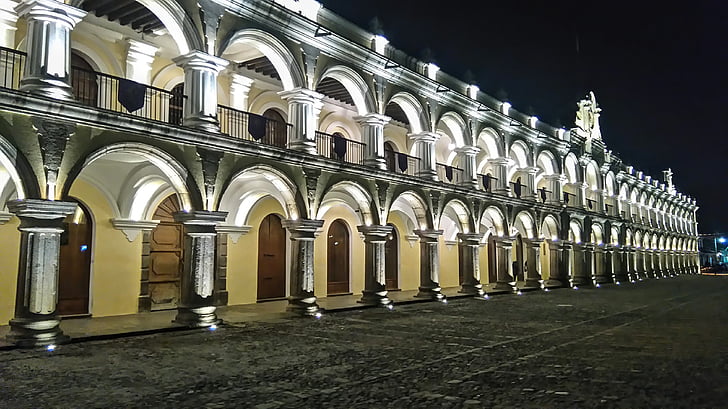 Antigua, Guatemala, turizmus, utazás, turisztikai, Latin, központi