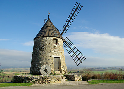 França, Castelnaudary, moinho, do século XVII