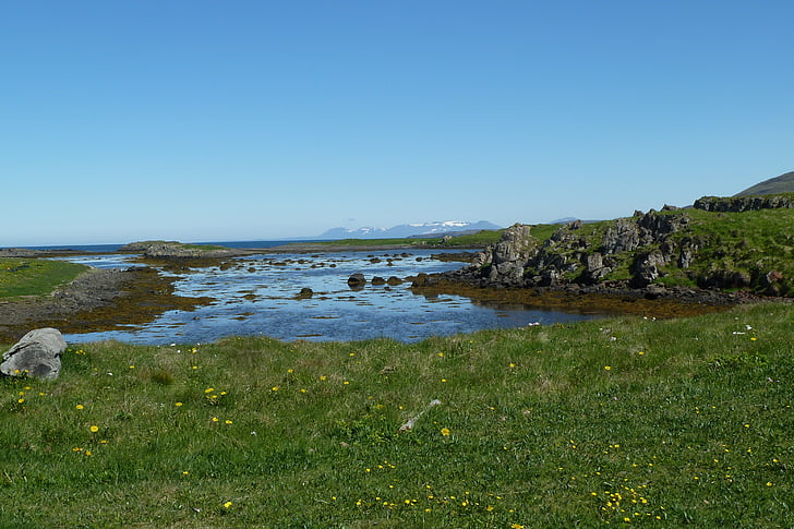 Islândia, vatnsnes, humor, natureza, paisagem, Norte, viagens