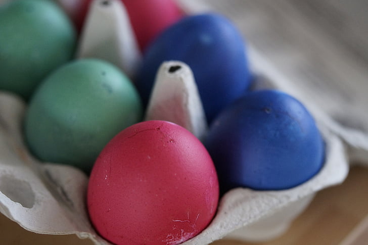 egg, eggs felt, colorful eggs, easter eggs, colored, colorful, easter
