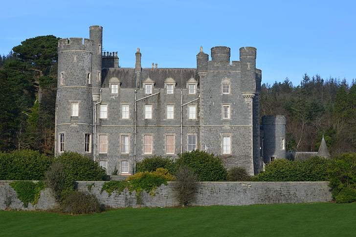 Château, Irlande du Nord, attraction touristique, Castlewellan, architecture, l’Angleterre, UK