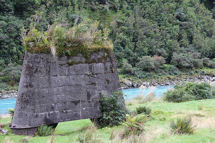 natur, efterår, Smuk, landskab, Hokitika, New Zealand