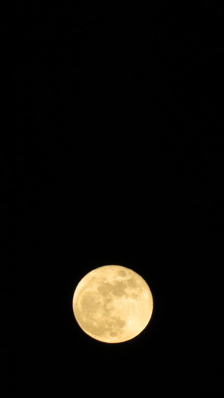full moon, moon, night, midnight, sphere, simple, energy
