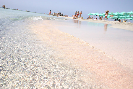 pludmale, Crete, Grieķija, svētku dienas, ainava, saulains, brīvdiena