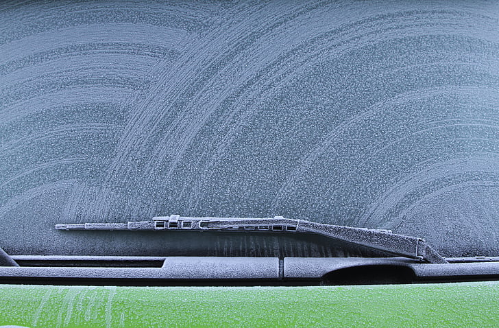 รถ, ปัดน้ำฝน, แผง, กระจกหน้ารถ, กระจกหน้า, น้ำแข็ง, หน้าต่าง