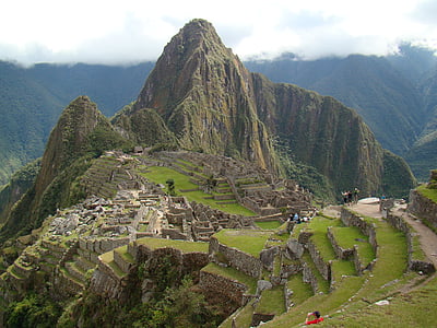 Machu picchu, Peru, Inca, cestovní ruch, Architektura, Seznam světového dědictví, Andes