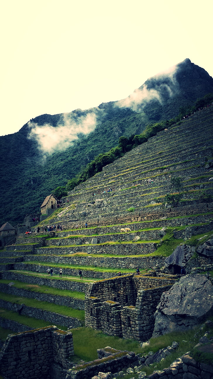 Cusco, Posvátné údolí, Andes, Archeologické, Inca, Peru, Rock