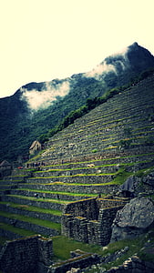 Cusco, Heilige vallei, Andes, archeologische, Inca, Peru, Rock
