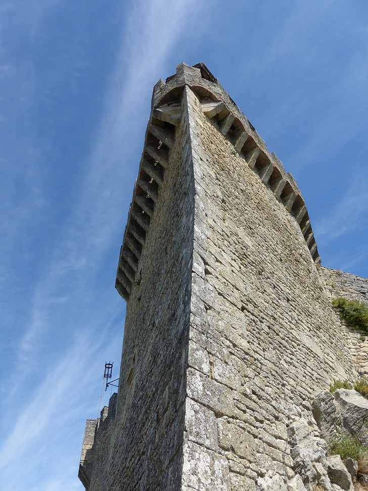 arkkitehtuuri, rakennukset, Castle, linnoitus, Tower, linnake, San Marinon
