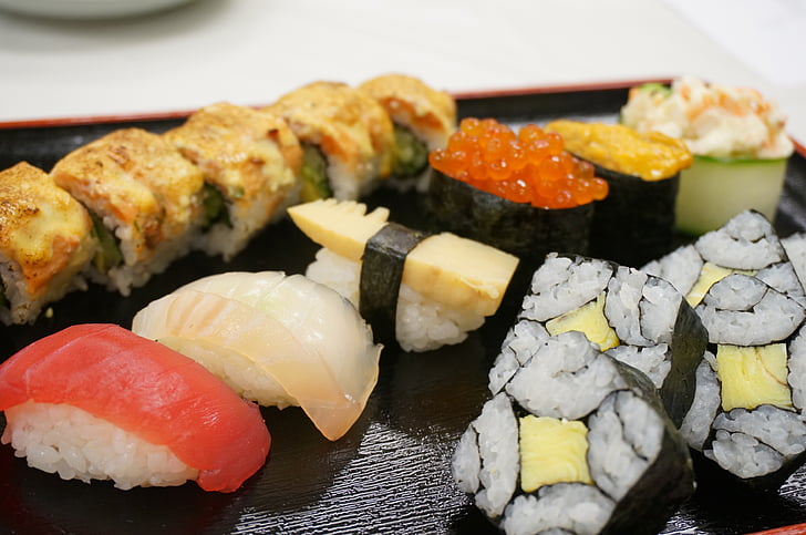 sushi, japan, cuisine