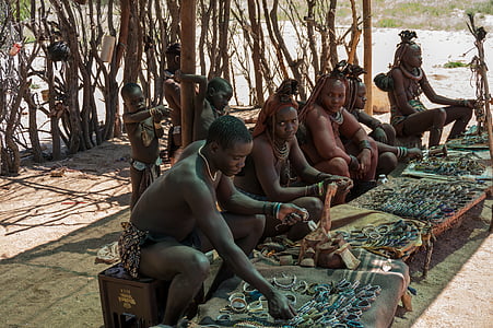 persone, africani, neri, Namibia, Himba, culture