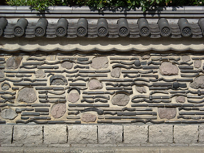 Hakata glineni steno, Fukuoka, Hakata