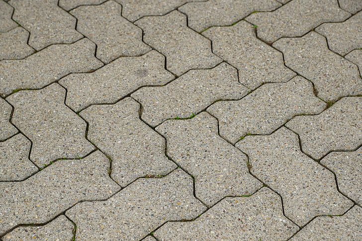 ground, sidewalk, cobbles, paving stones, pattern, grey