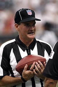football referee, professional football, nfl, game, competition, american, sport