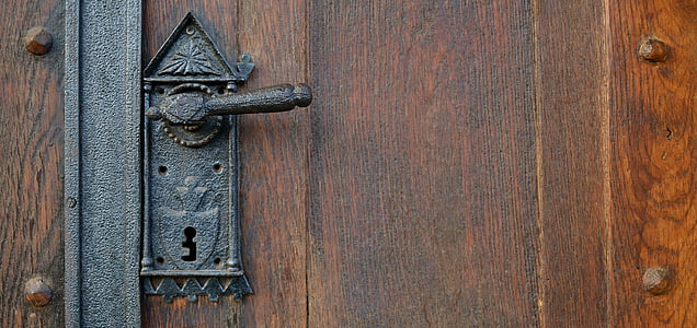 old, church, door, architecture, wood - Material, entrance, handle