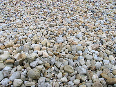 pierres, plage de galets, blocs rocheux, Empedrado