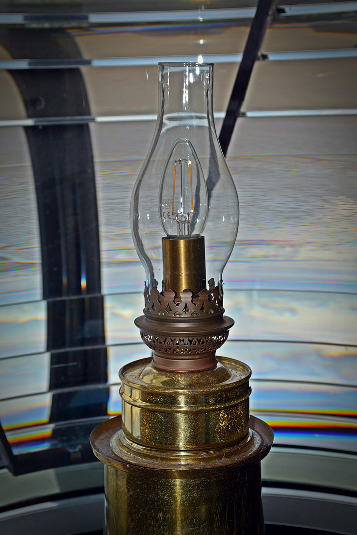lamp, lighthouse, light bulb, light