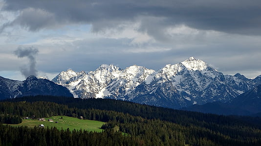 Tatrai, Lenkija, turizmo, kalnai, kraštovaizdžio, Gamta, viršūnių