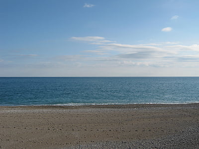 Antalya, Konyaalti, Turquia, Mediterrània, Marina, posta de sol, platja