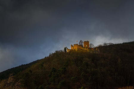 castle, landeck, architecture, sachsen, middle ages, places of interest, tower